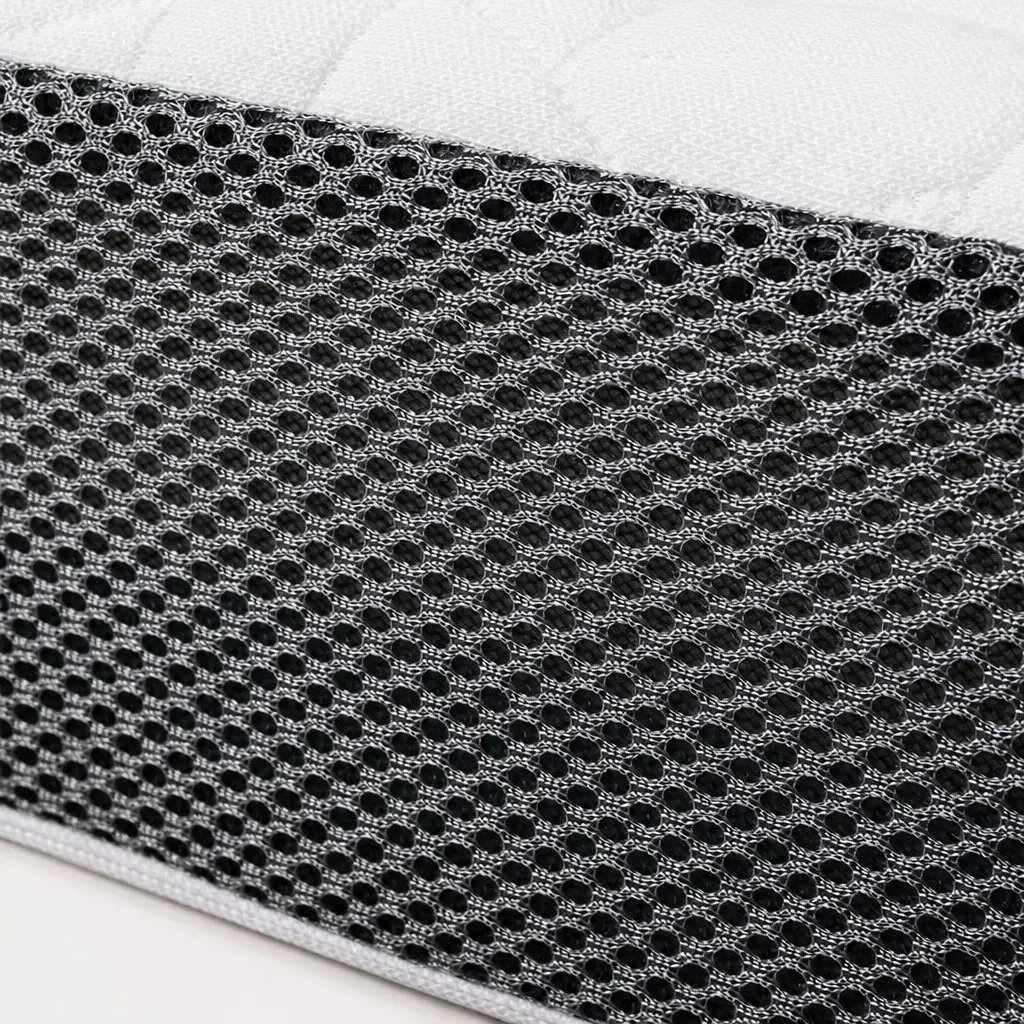 Memory Foam Mattress Topper Dual Layer Double Size Anti-Slip Removable Washable