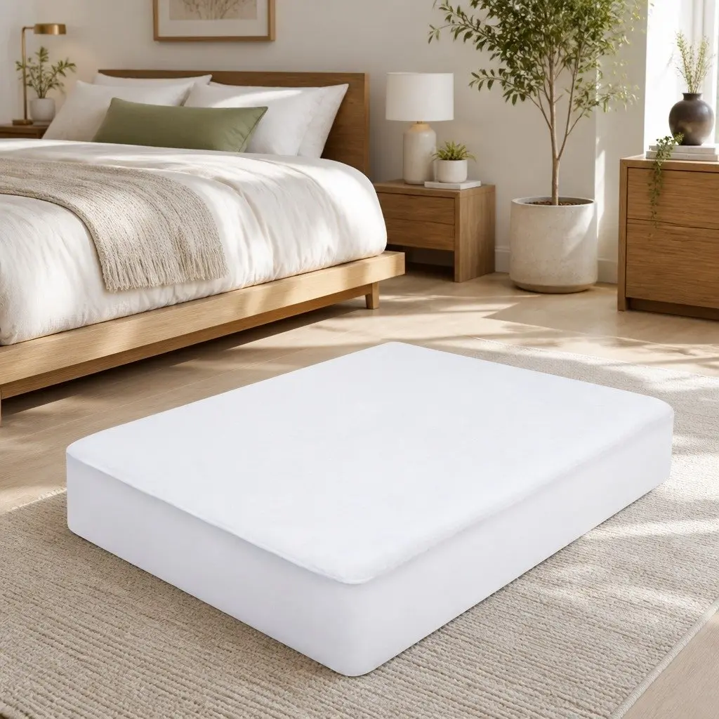 Waterproof Mattress Protector Bamboo Fabric King Size