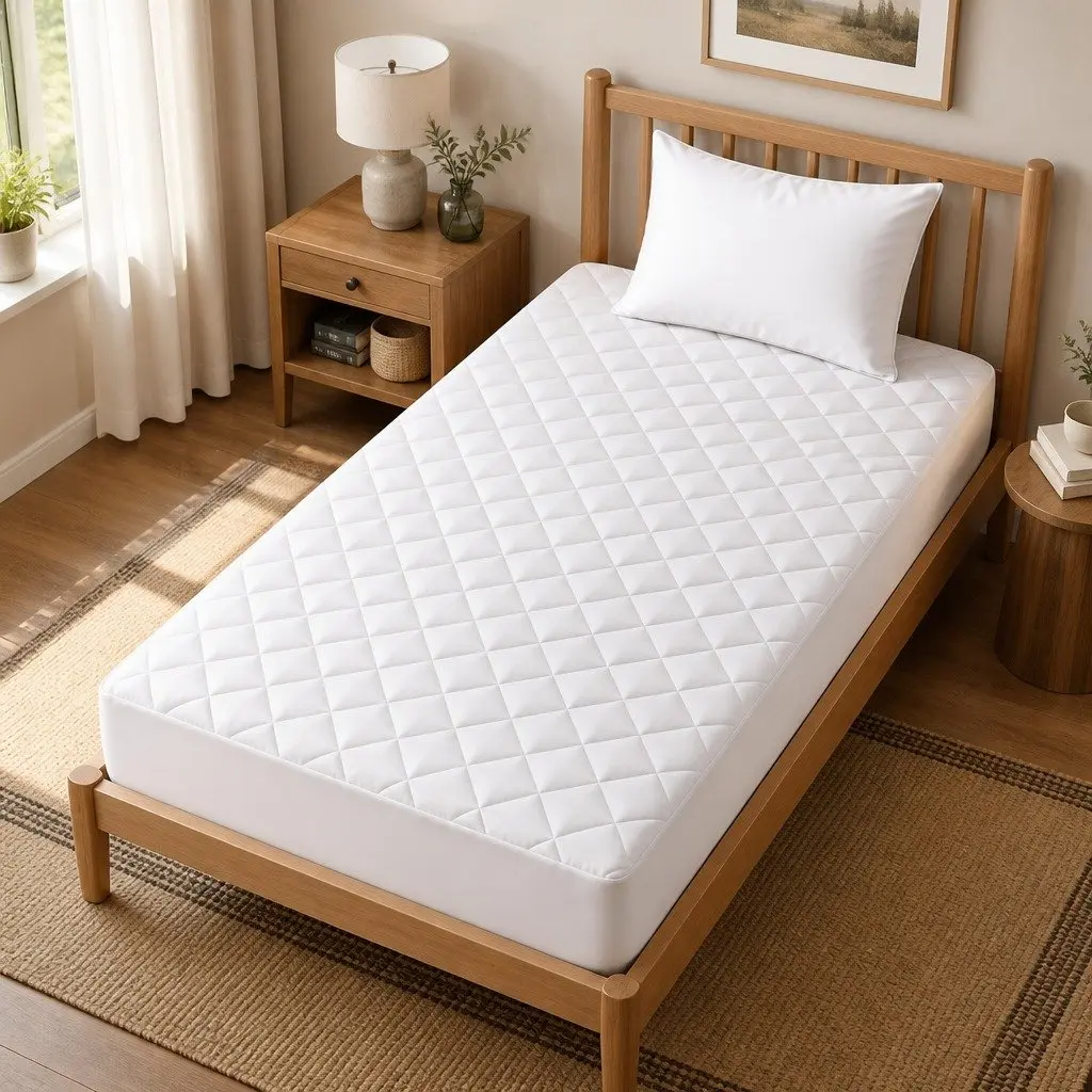Single Size Waterproof Mattress Protector
