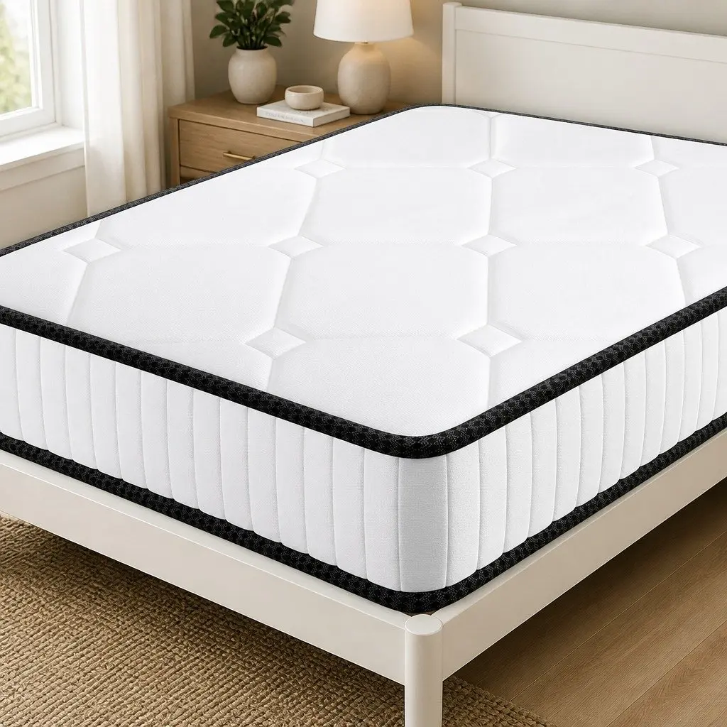 Spring Mattress Bed Pocket King Single Double Queen Size Comfort Support