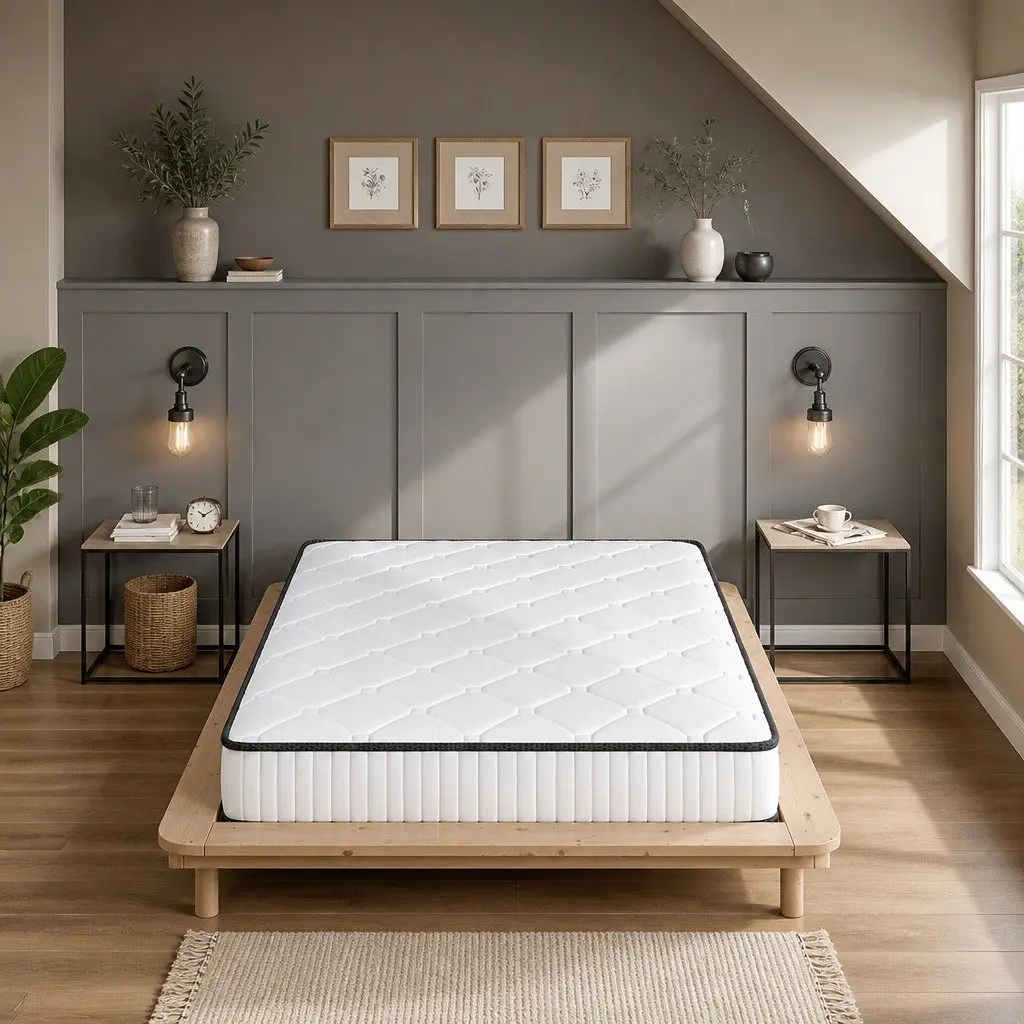 Spring Mattress Bed Pocket King Single Double Queen Size Comfort Support