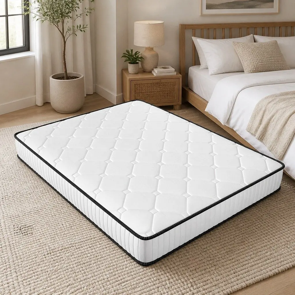 Queen Spring Mattress Pocket Tight Support Comfort 203x153cm