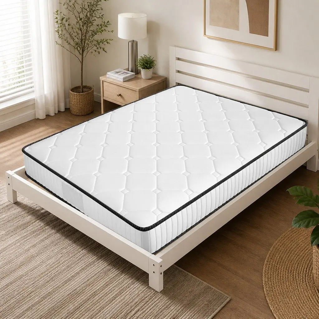 Queen Spring Mattress Pocket Tight Support Comfort 203x153cm