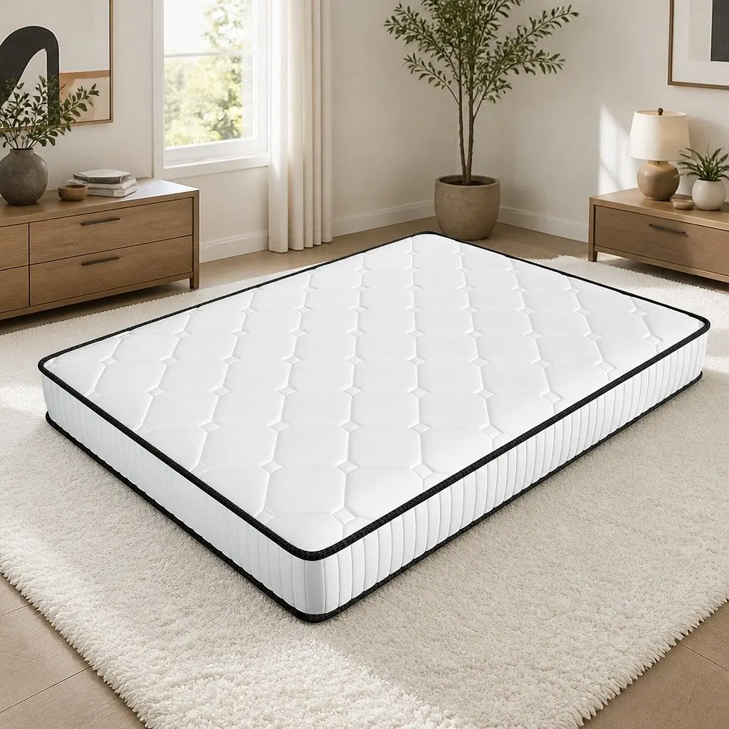 Spring Mattress Bed Single Pocket Tight Supportive Comfort Sleep Bounce