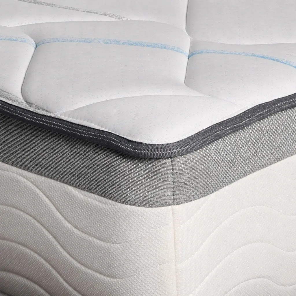 Queen Spring Mattress Pocket Coil 25cm Hypoallergenic Comfort Support