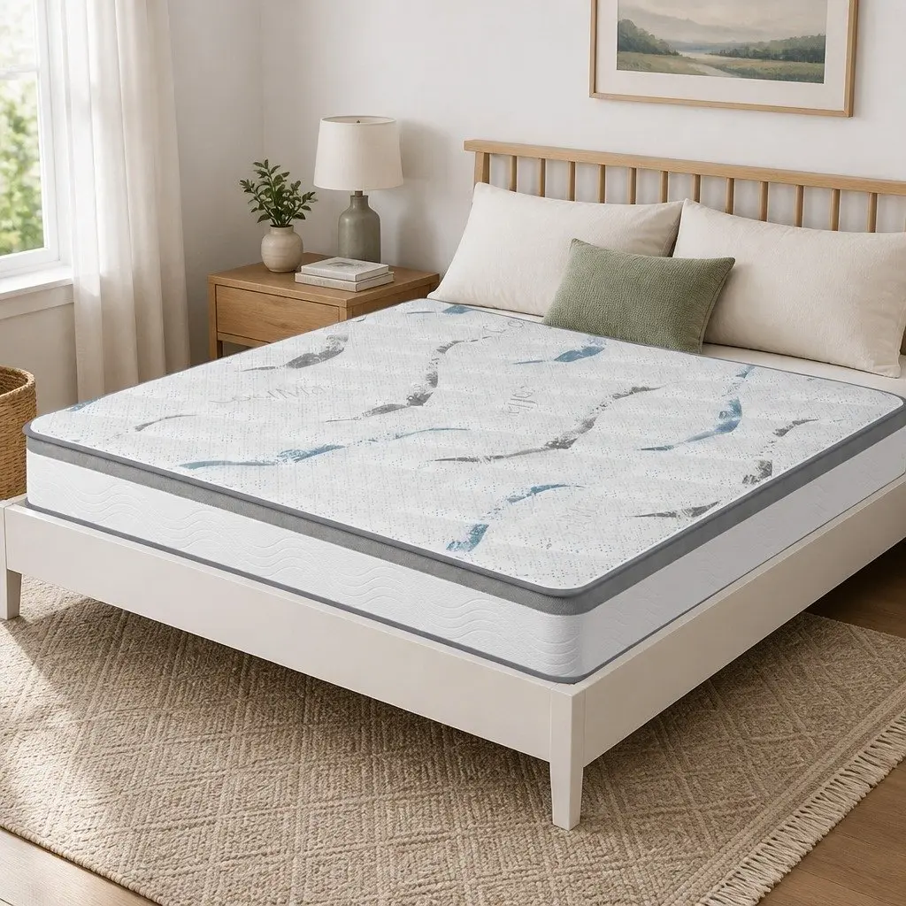 Single Pocket Coil Mattress Medium Firm 25cm Thick