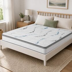Single Pocket Coil Mattress with 25cm Thickness