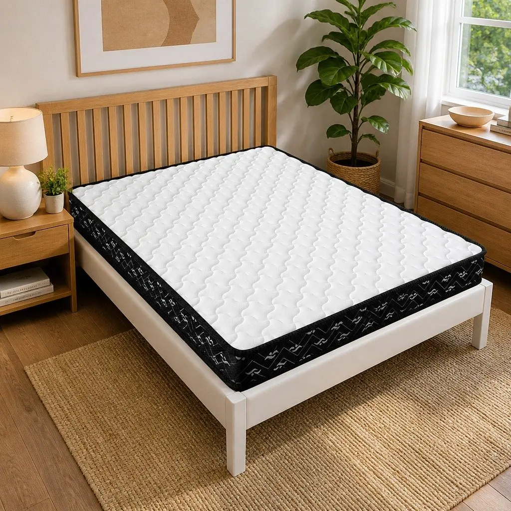 Queen Size Spring Mattress Bonnell Core Medium Soft 203x153cm