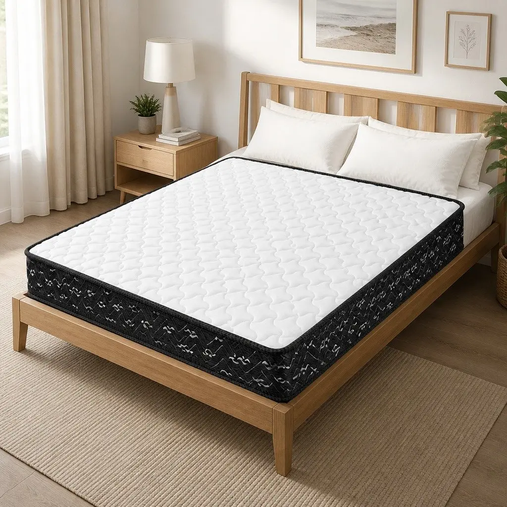Queen Size Spring Mattress Bonnell Core Medium Soft 203x153cm