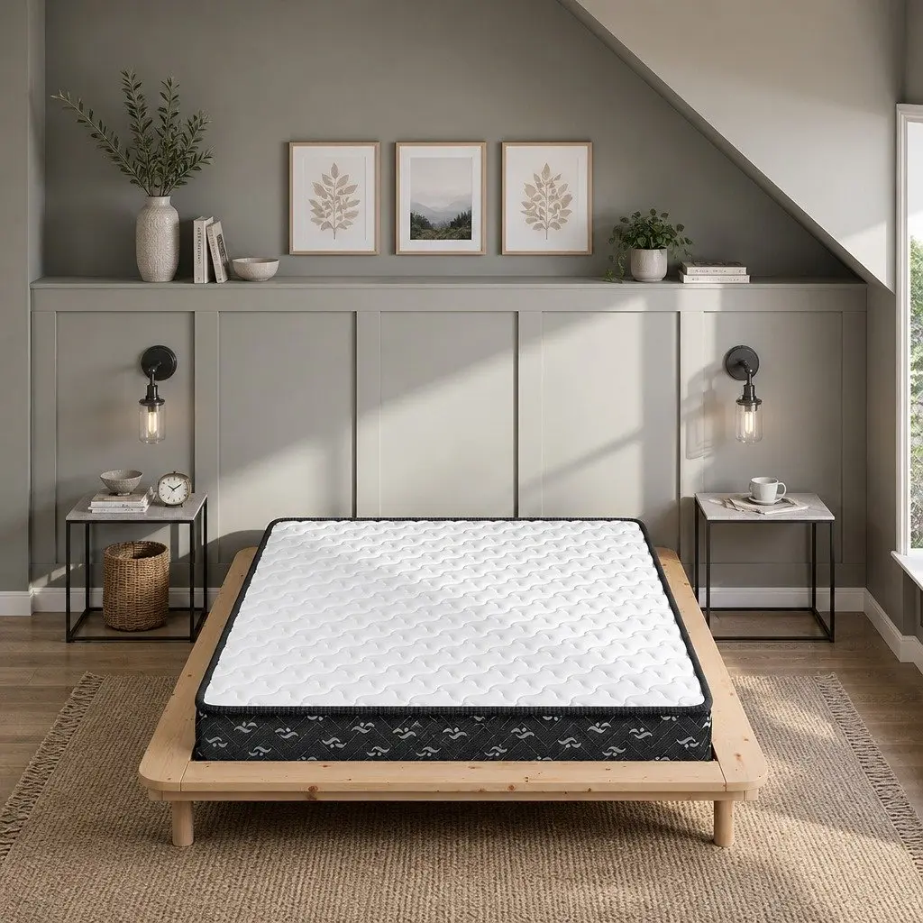 Queen Size Spring Mattress Bonnell Core Medium Soft 203x153cm