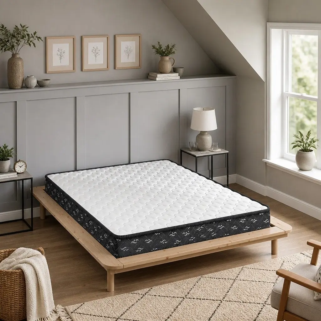 Queen Size Spring Mattress Bonnell Core Medium Soft 203x153cm