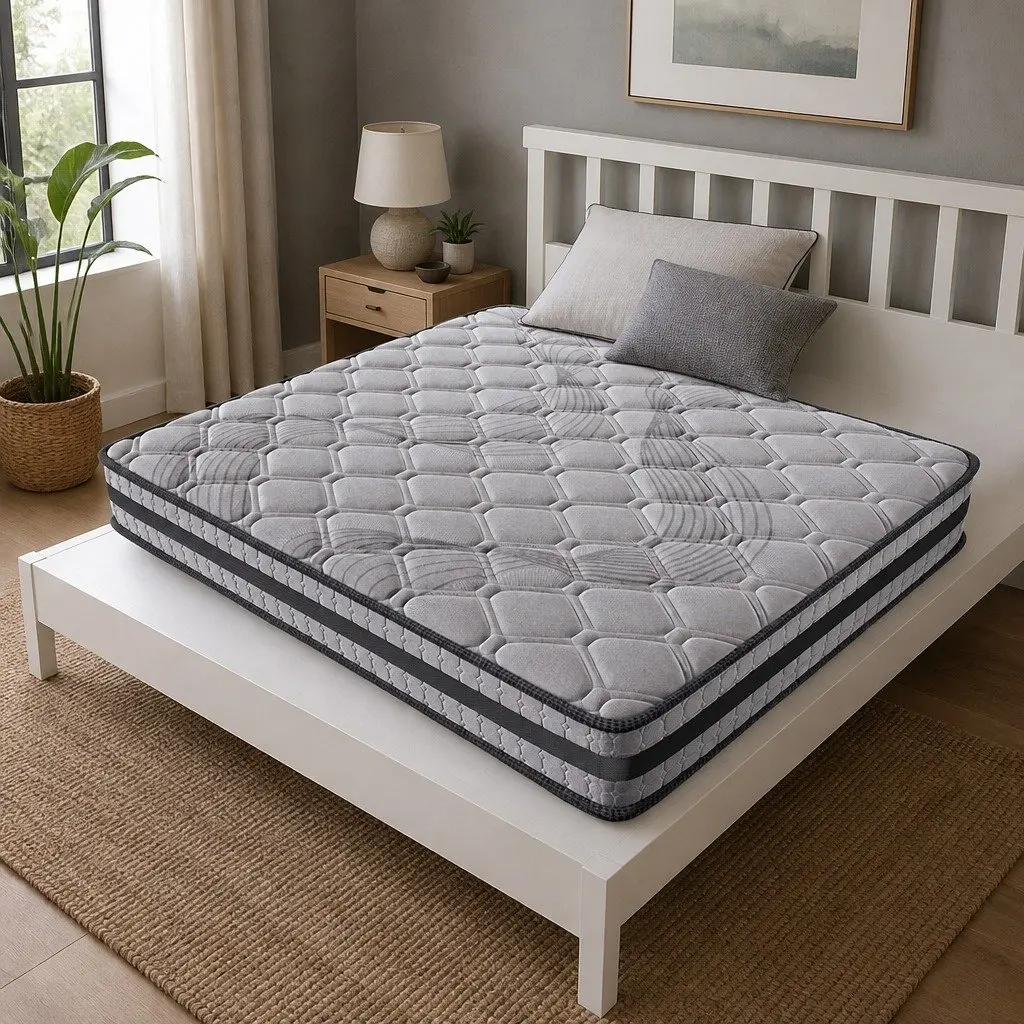 King Mattress Pocket Spring 5-Zone Medium Firm 203cm x 183cm Sleep Support Comfort