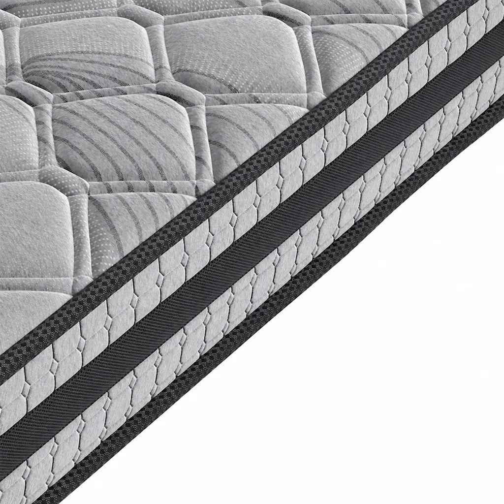 Pocket Coil Mattress 5-Zone Support King Single Medium Firm 22cm Thickness