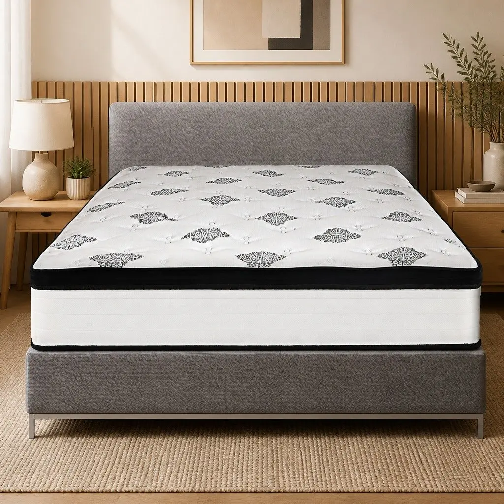 Pocket Coil Spring Mattress Medium Firm King Single 203cm