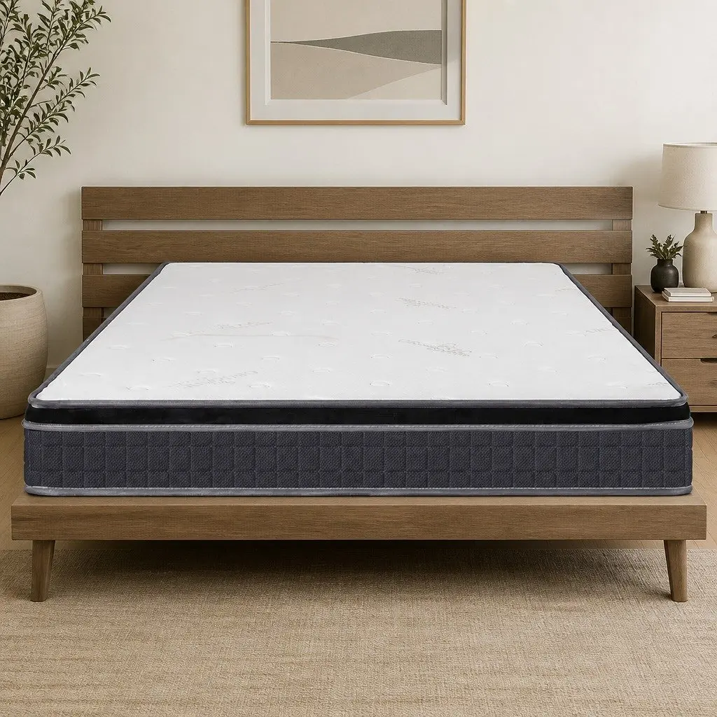 Bonnell Spring Mattress Medium Firmness King Single Size Vacuum Packed