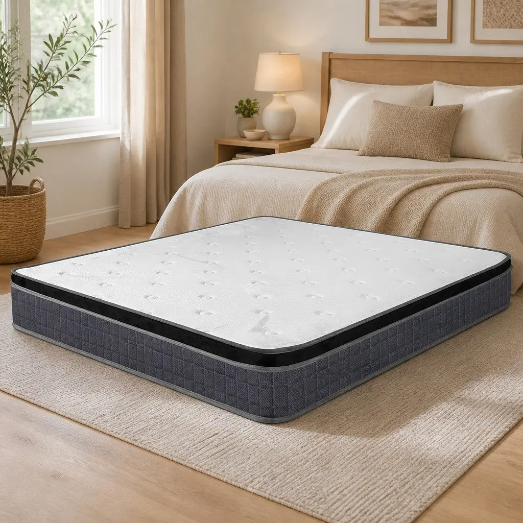 Bonnell Spring Mattress Medium Firmness King Single Size Vacuum Packed