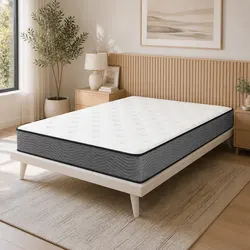 Comfortable Double Pocket Spring Mattress with 6 Zones