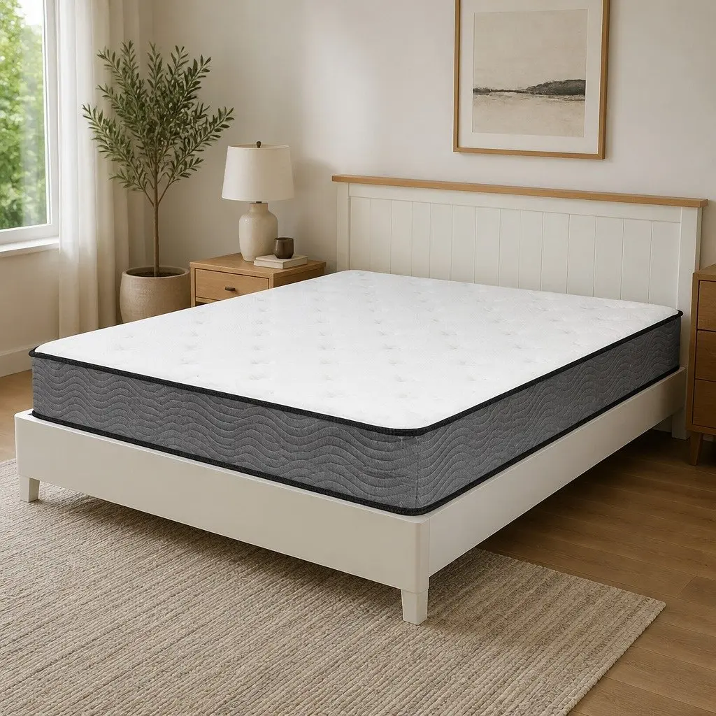 Double Pocket Spring Mattress 6-Zone Support Extra Firm Double Size 23cm Thickness