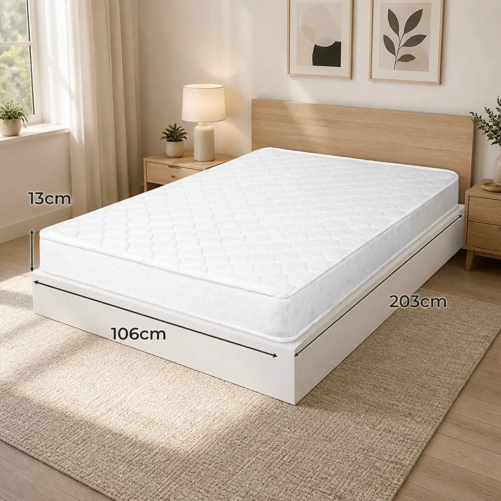 Spring Coil Mattress Bonnell High Firm King Single Size