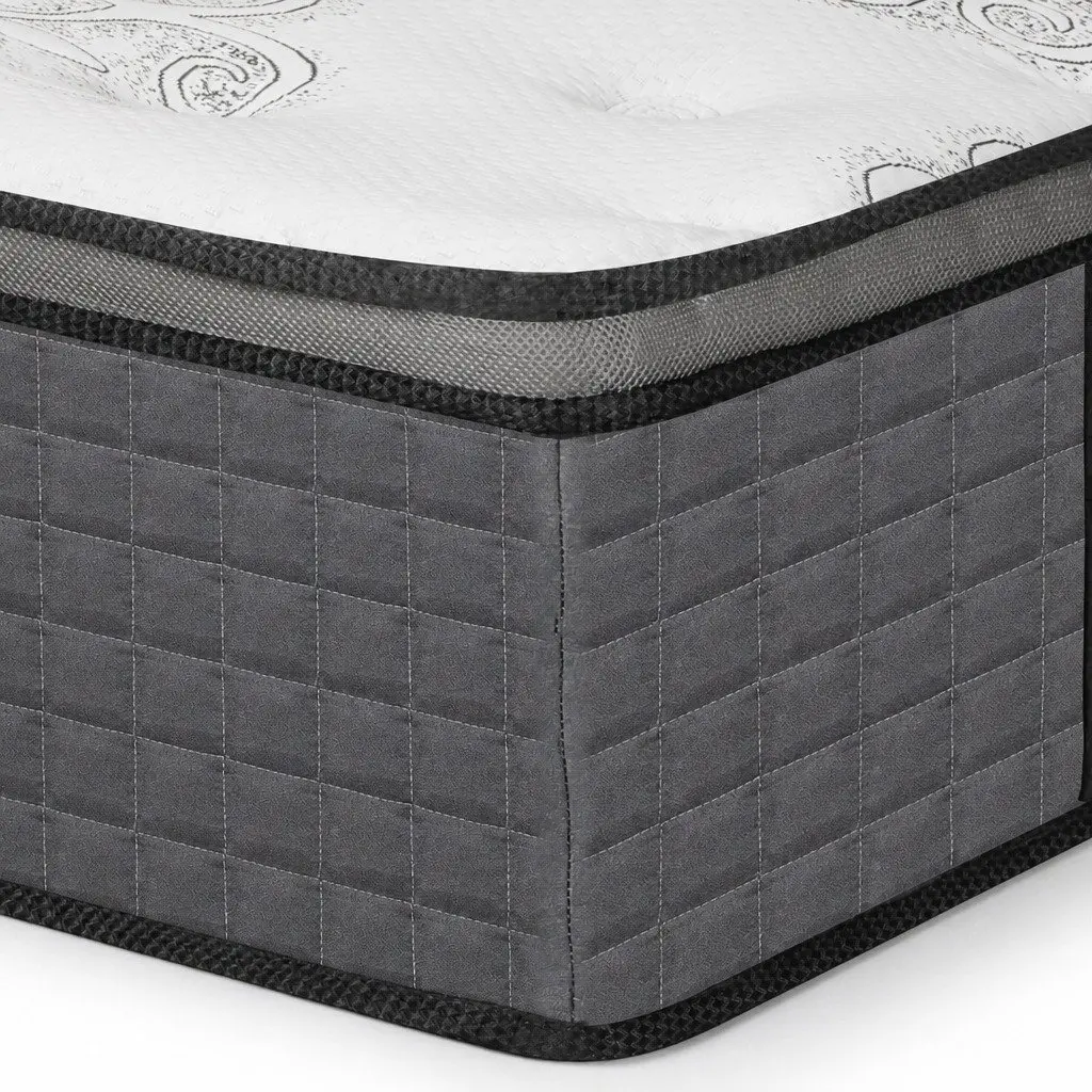 Spring Mattress Pocket Egg-Crate Foam King Single Medium Firm Support