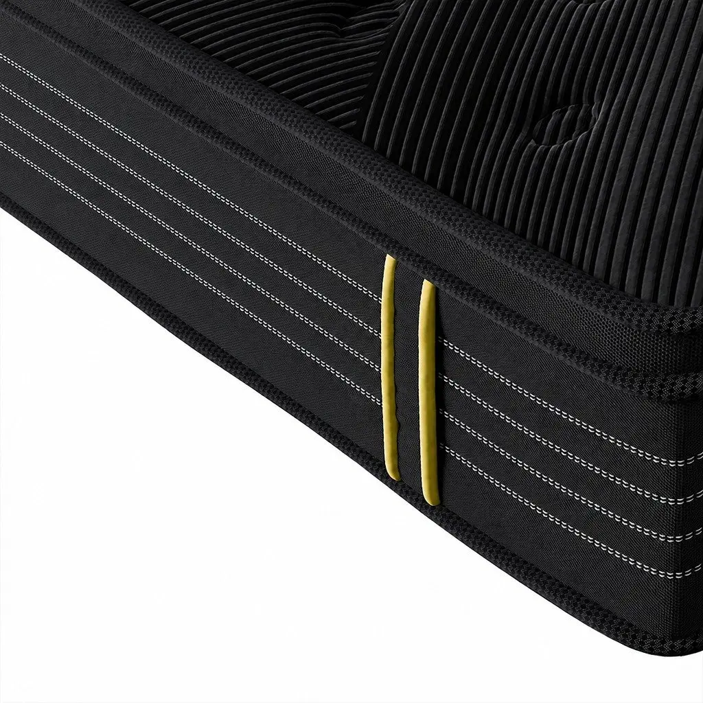 King Single Mattress Bamboo Charcoal Pocket Spring Euro Top 35cm