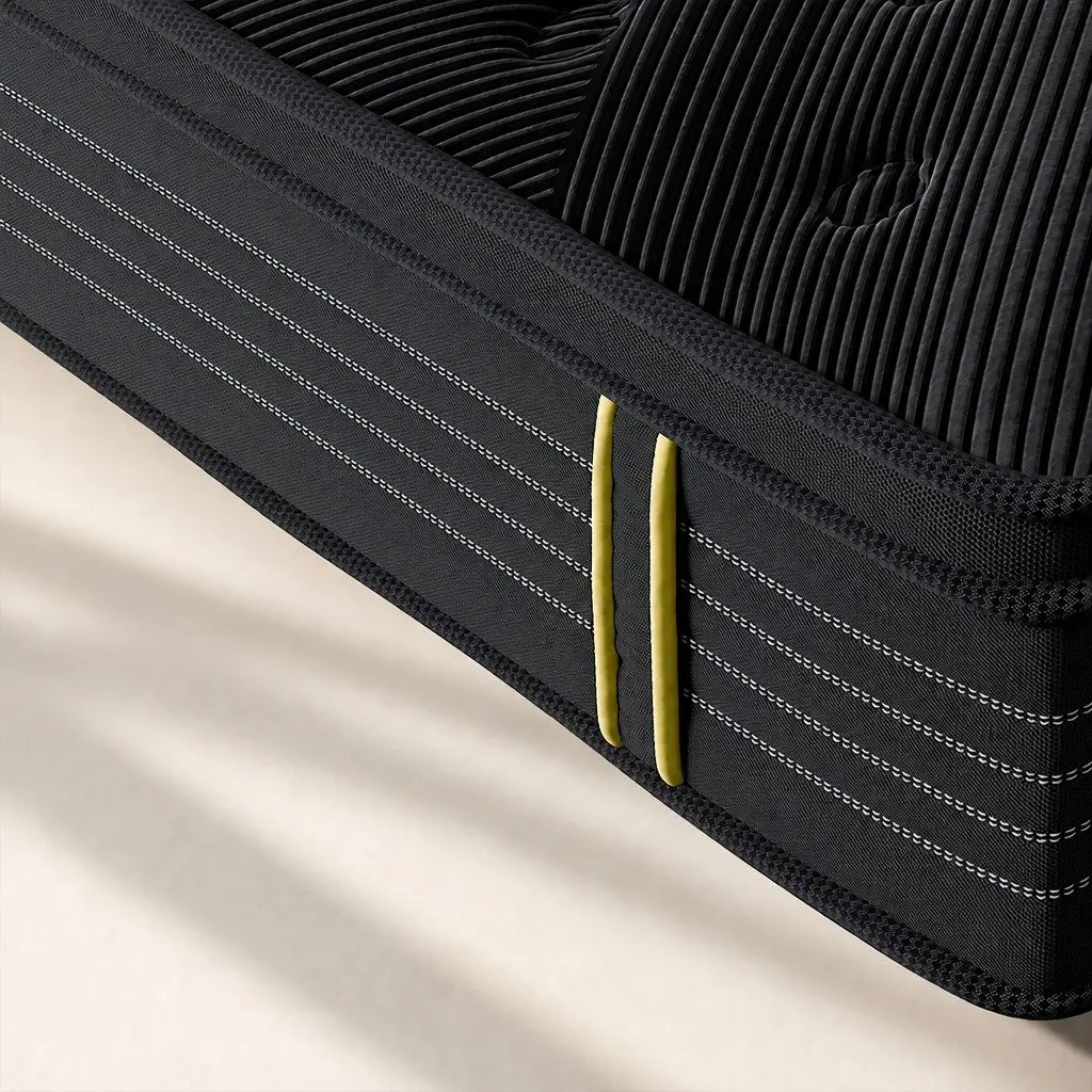 Queen Spring Mattress Bamboo Charcoal Pocket Spring 203cm L x 153cm W x 35cm H