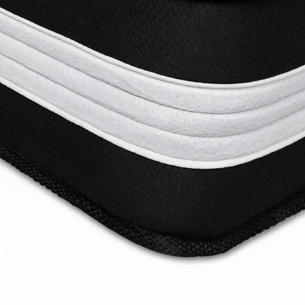 King Single Cooling Mattress 5 Zone Pocket Spring 25cm Medium Firm Bed Sleep