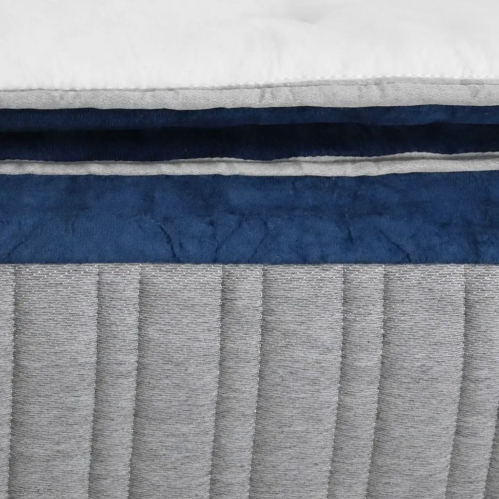 King Pillow Top Spring Mattress 32CM High Density Foam Pocket Spring Bed