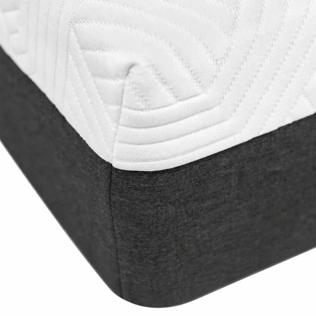 Queen Gel Memory Foam Mattress 15cm Medium Firm Cooling Breathable Sleep Pad