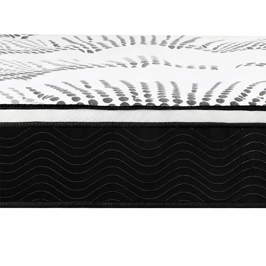 Pocket Spring Mattress 7 Zone Hybrid Foam Support 32cm King Single