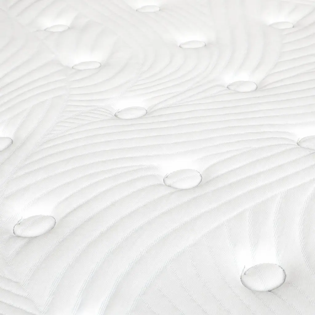 Double Mattress 7 Zone Pocket Spring Medium Firm Hybrid Foam Support 138cm x 188cm