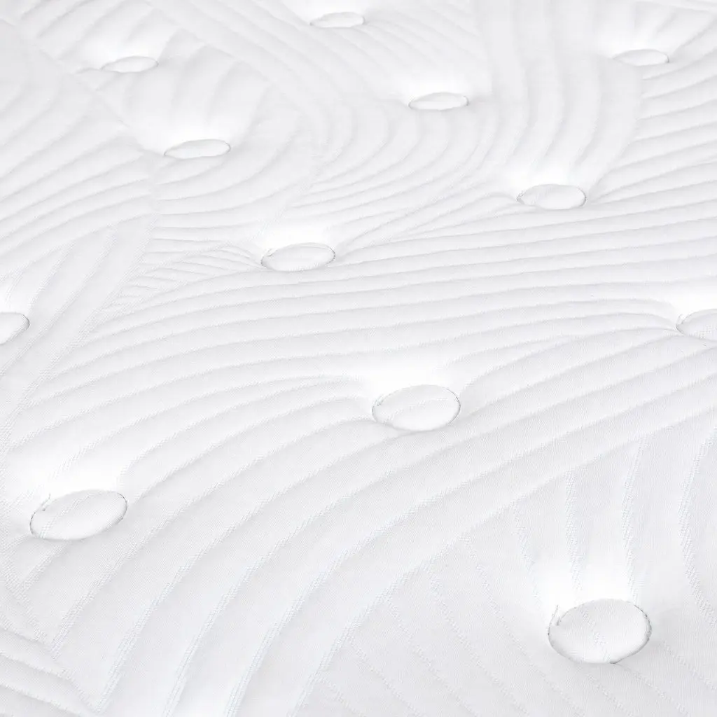 King Single Mattress 34cm 7 Zone Pocket Spring Hybrid Foam Orthopedic Support