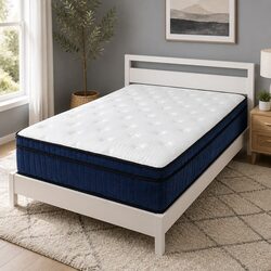 7 Zone Pocket Spring Mattress Single Bed Hybrid Foam Orthopedic Support Medium