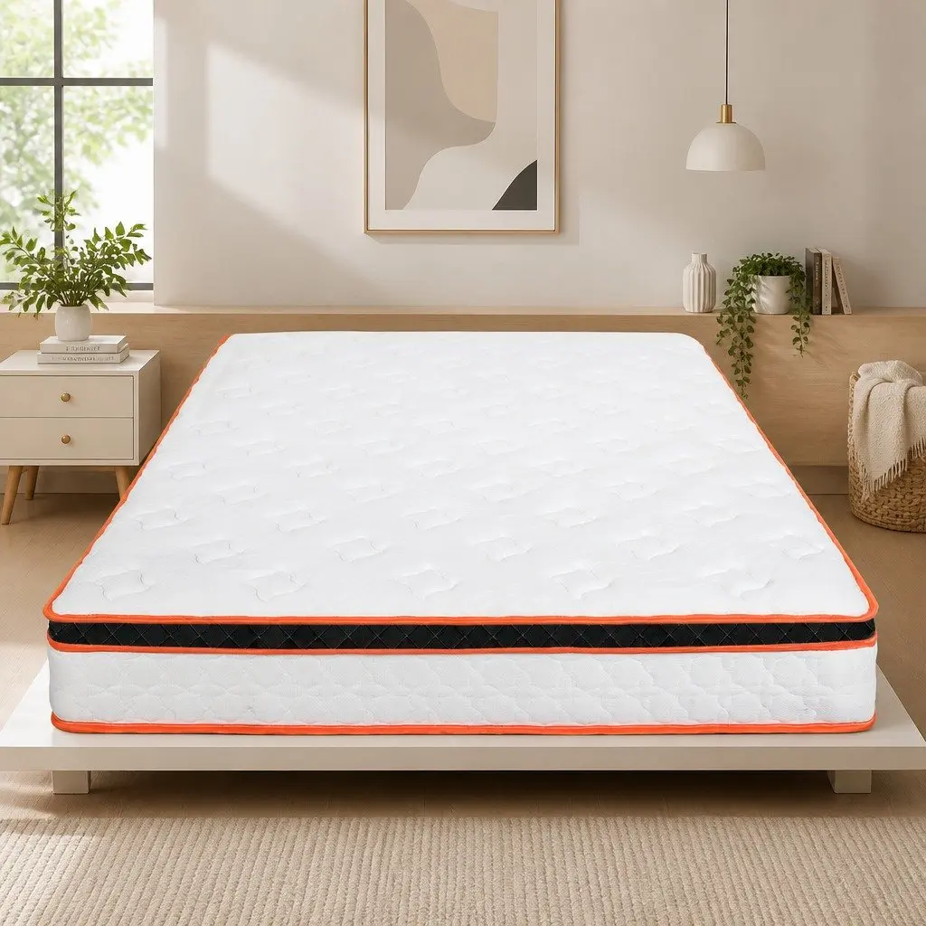 7 Zone Pocket Spring Mattress Hybrid Foam Medium Firm King Size