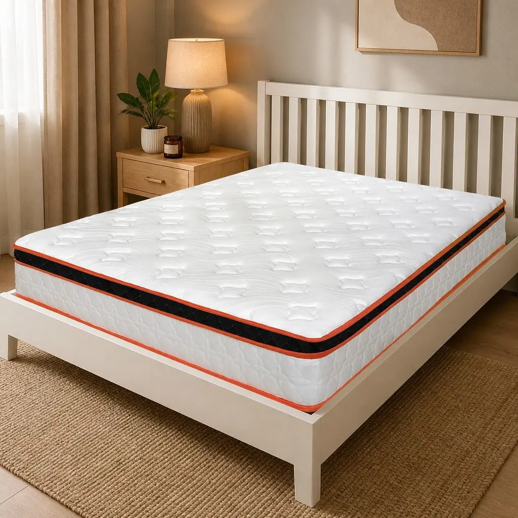 7 Zone Pocket Spring Mattress Hybrid Foam Medium Firm King Size