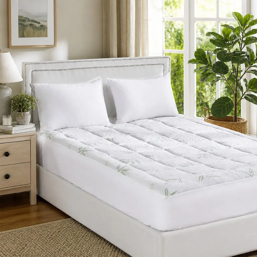 Cooling Bamboo Mattress Topper