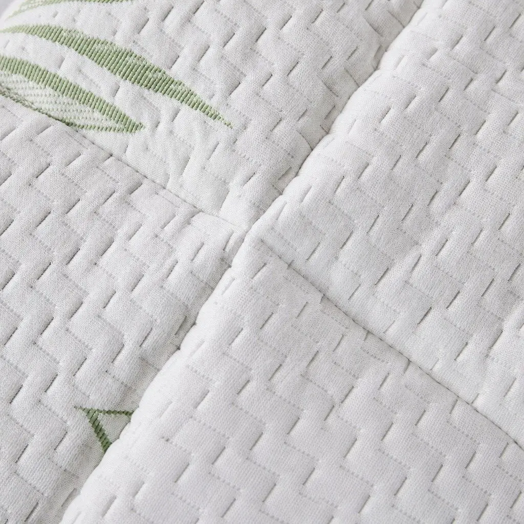 Single Bamboo Pillowtop Mattress Topper Cooling Protector 190cm L x 90cm W