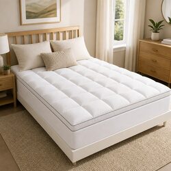 Premium Quality Pillowtop Mattress Topper for Better Comfort