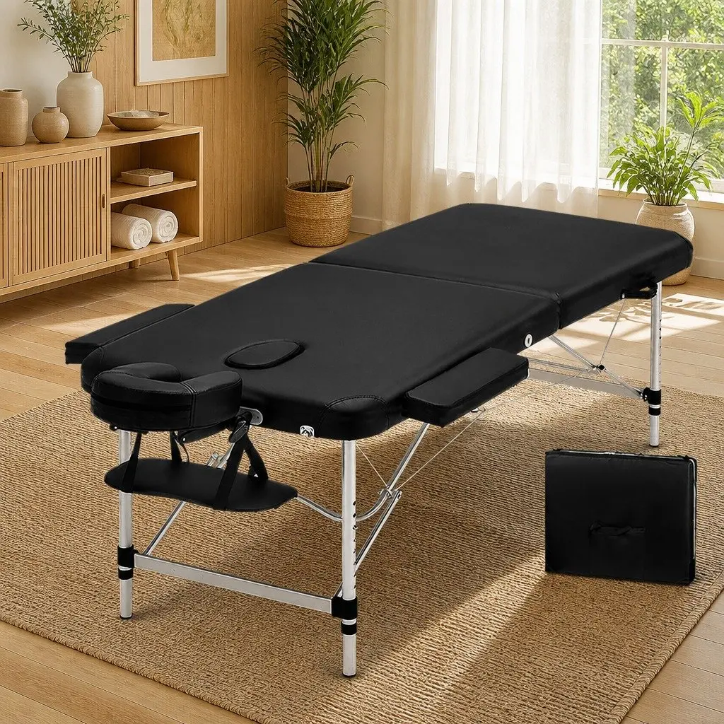 70cm Massage Table in Black