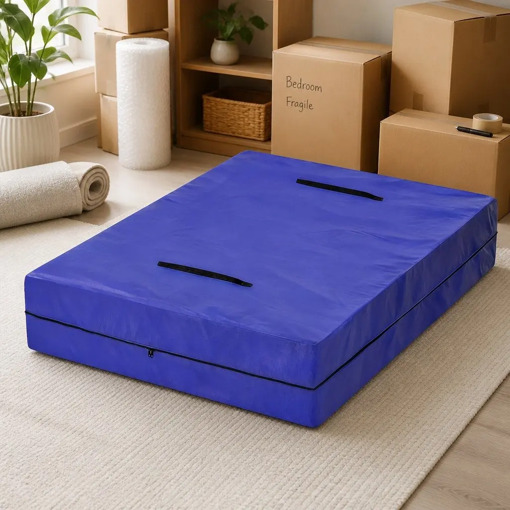 Mattress Bag Heavy-Duty Waterproof Double Size Moving Storage Protector