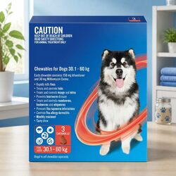 Make Life Easier with Monthly Chews for Large Dogs 30.1-60kg