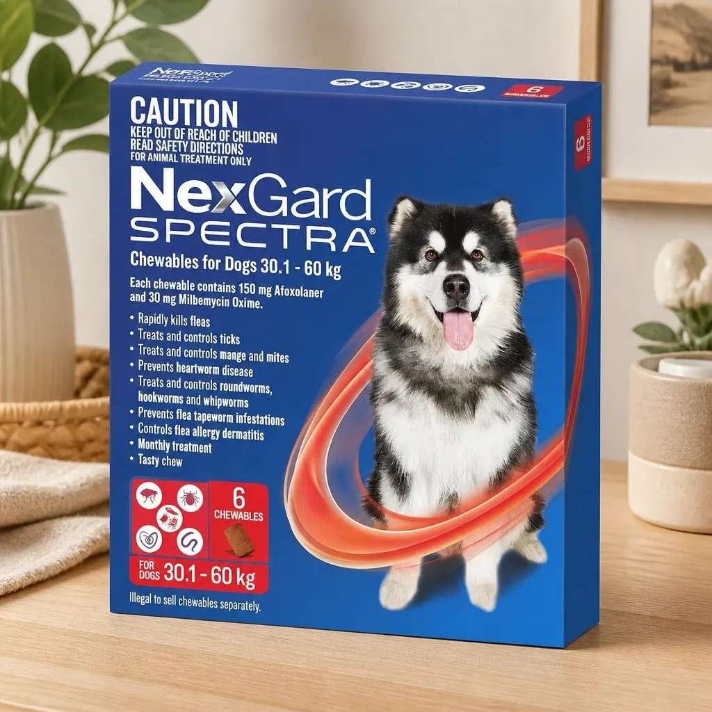 Chews for Very Large Dogs Comprehensive Protection 30.1-60kg 6 Pack