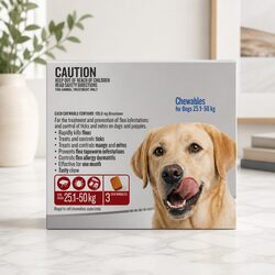Friendly Flea and Tick Chewables for XLarge Dogs 25.1-50kg