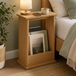 Your New Go-To Slim Side Table with Storage