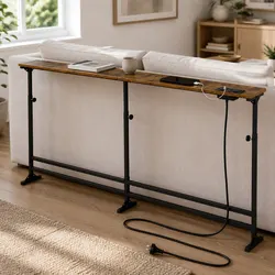 Your Friendly Console Table with Integrated Charging