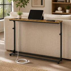 Your Friendly Console Table: Adjustable Height and Power
