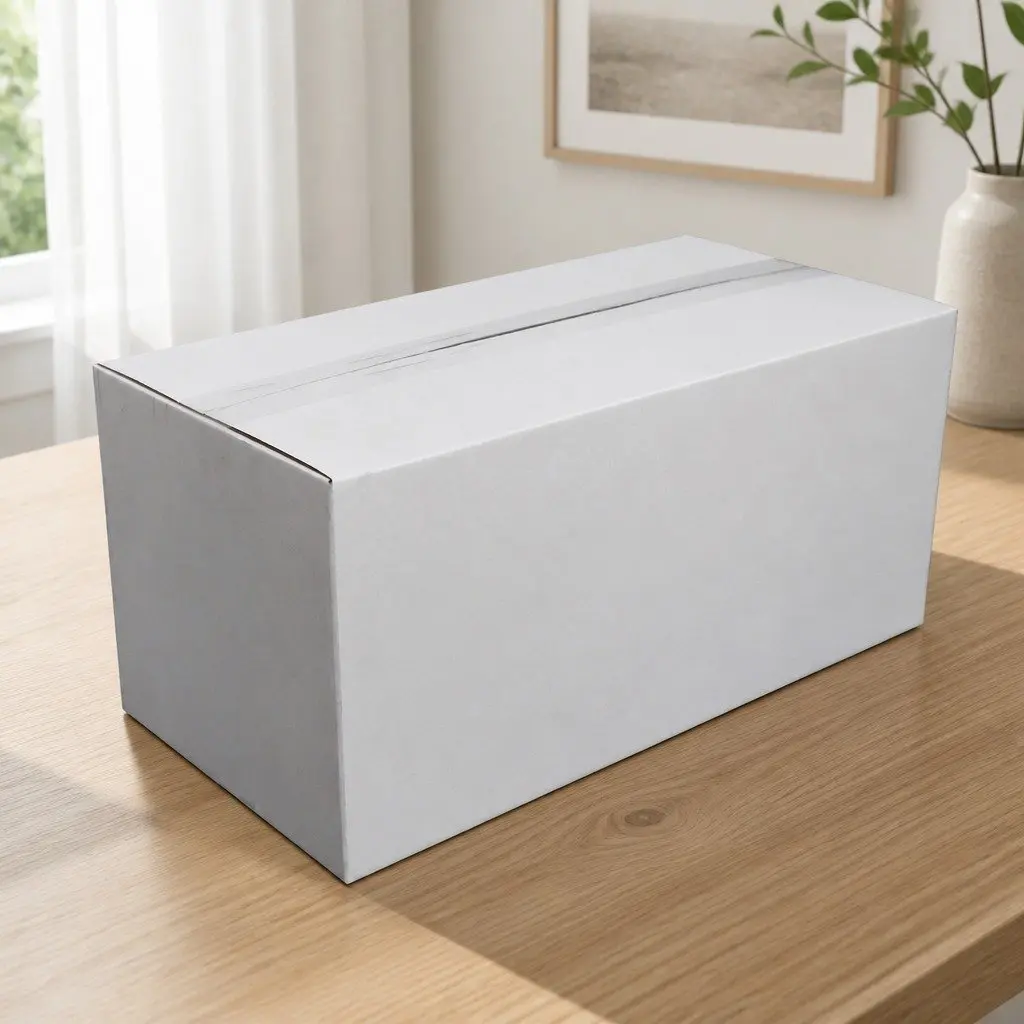 50 White RSC Cartons