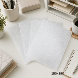 Clear Bubble Pouches 150x390mm Protective Padded Mailers 500 Pack Small Items