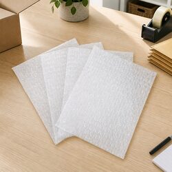 Your Shipping Solution: Clear Bubble Pouches 215x300mm