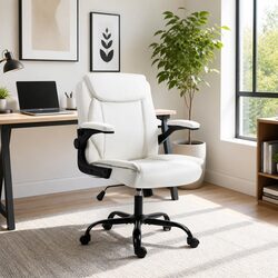 Your New Favorite White Mid Back Executive Office Chair